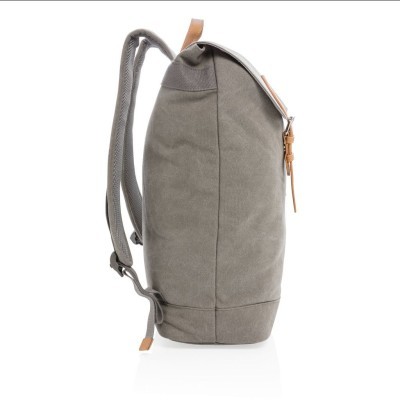Mochila publicitaria para portátil de lona sin PVC